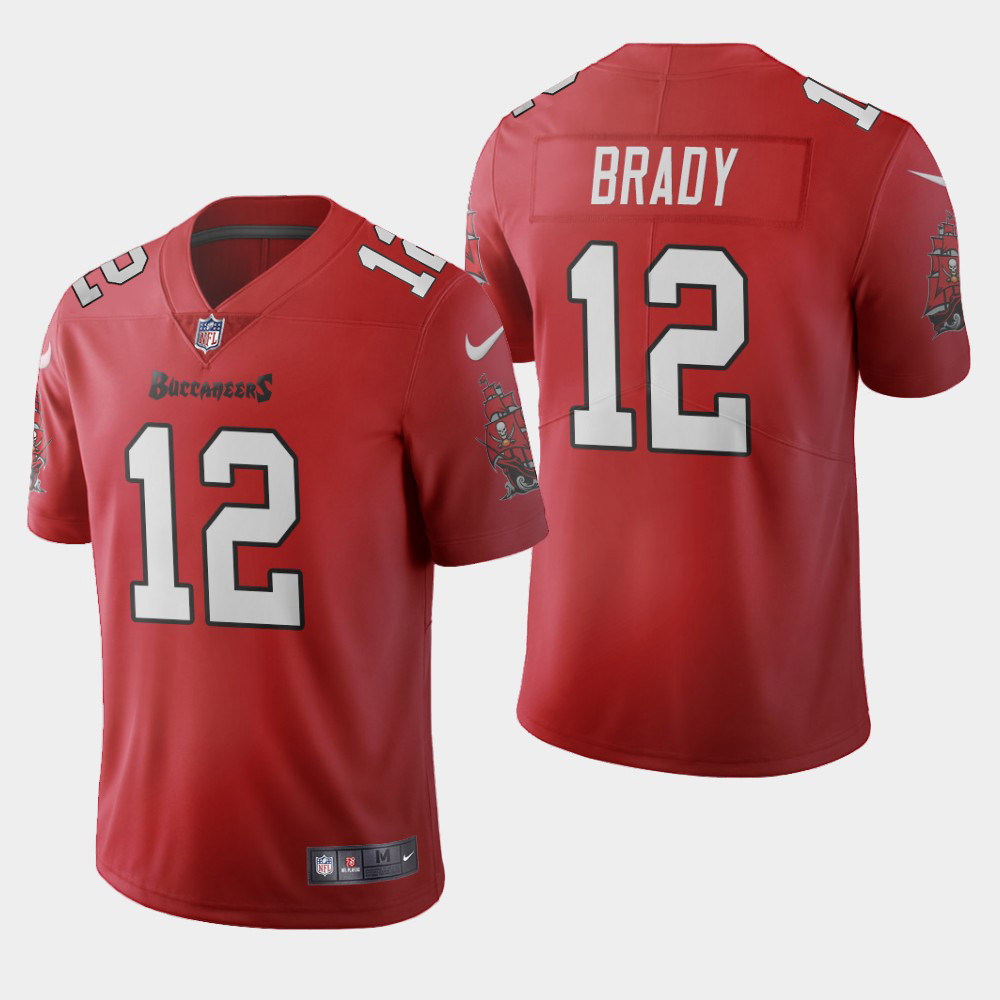 Nike Buccaneers 12 Tom Brady 2020 Vapor Limited Red Jersey,We sell and wholesale Nike Buccaneers 12 Tom Brady 2020 Vapor Limited Red Jersey on line form chian!